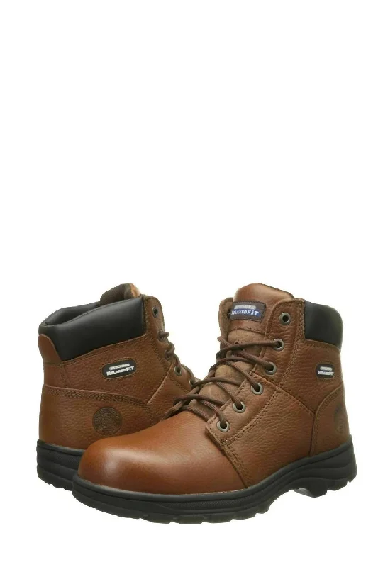 Men's Workshire St Ankle Boot - Extra Wide Width In Brown