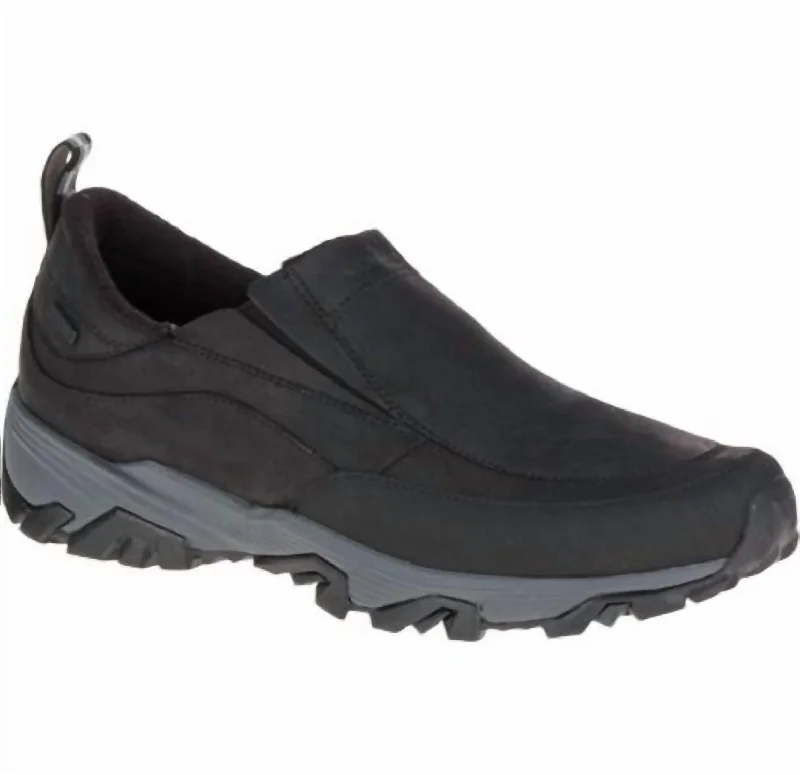 Men's Coldpack Ice Waterproof Mocassin Shoes In Black