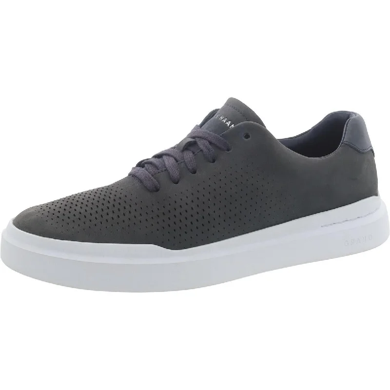 Grand Pro Rally Mens Nubuck Laser Cut Sneakers