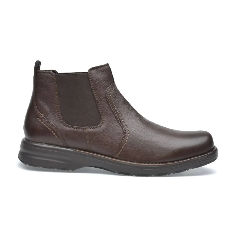 Cowhide Leather Boots Ismael 2215 In Brown