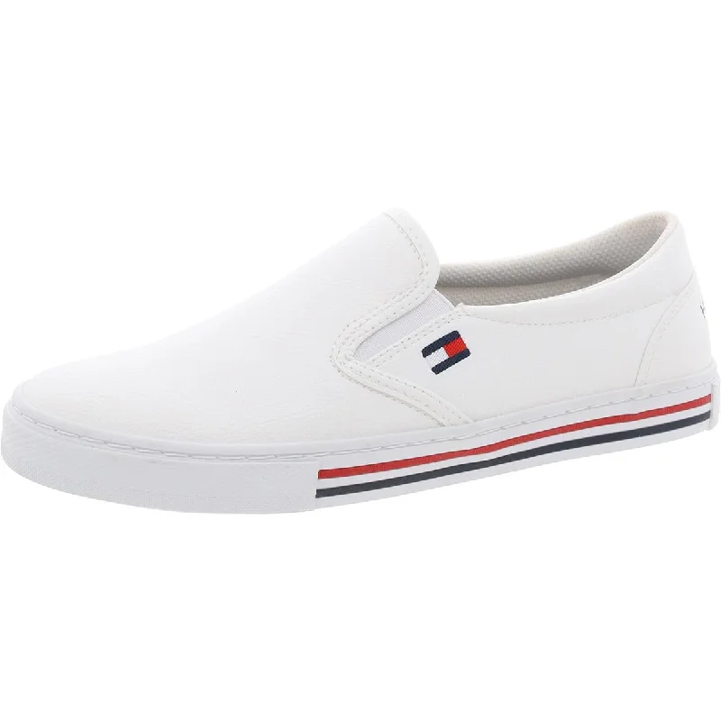 Mens Stretch Manmade Slip-on Shoes