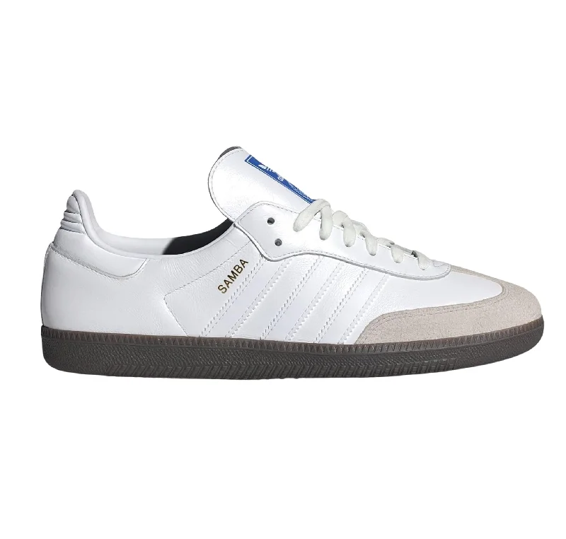 Adidas Men's Samba OG Shoes - Cloud White / Gum