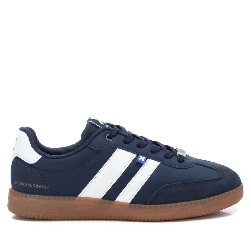 Casual Men's Sneakers In Navy