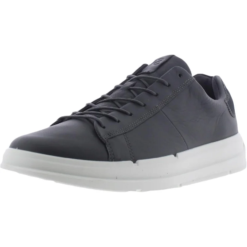 Soft X Mens Lace-Up Leather Casual and Fashion Sneakers