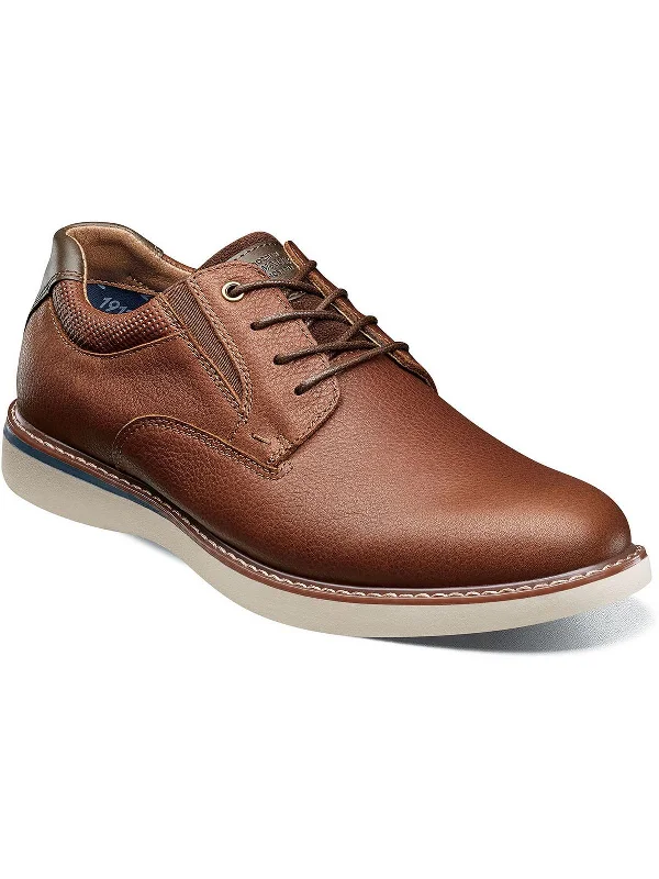 Bayridge Mens Leather Lace Up Oxfords