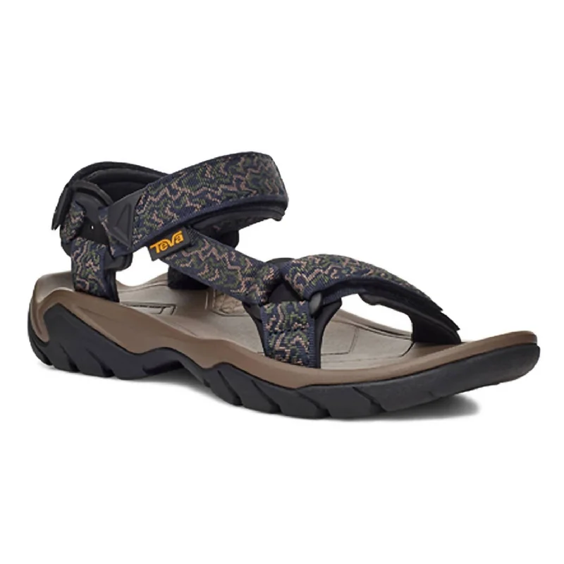 Men's Terra Fi 5 Sandal In Ravine Total Eclipse