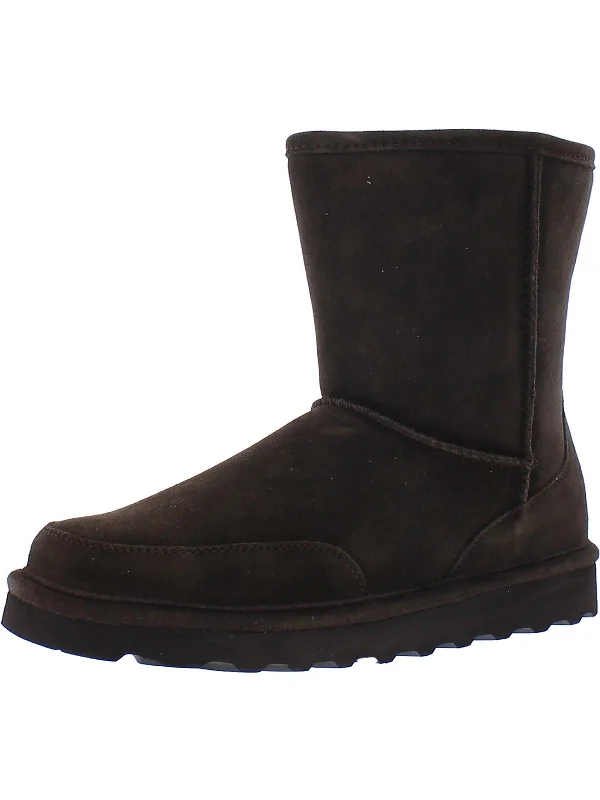 Mens Sheepskin Winter Mid-Calf Boots