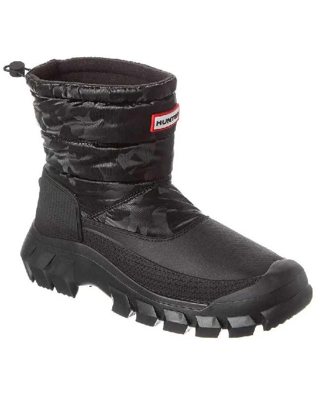 Hunter Intrepid Short Reflective Camo Snow Boot