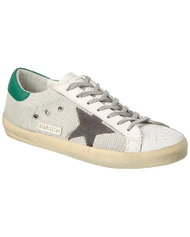 Golden Goose Superstar Mesh & Leather Sneaker