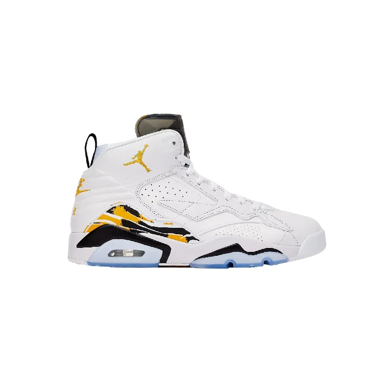 Nike Jordan MVP White/Yellow Ochre-Black  DZ4475-107 Men's