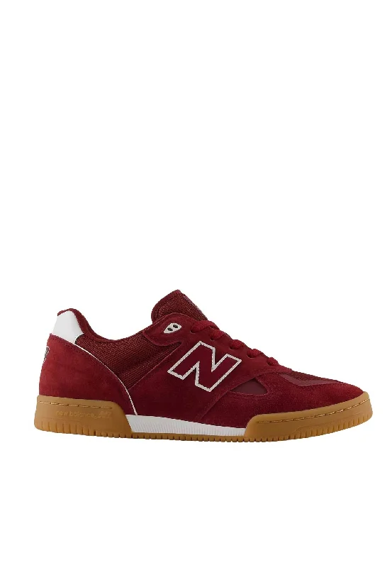 Men's Numeric Tom Knox 600 Shoes In Burgundy White