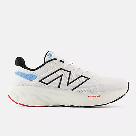 New Balance Fresh Foam X 1080v13 Wide Men's - White/Black/Blue