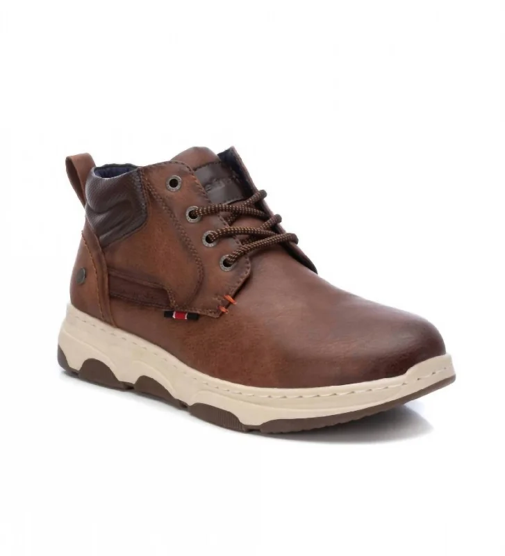 Men's Ankle Boots In Brown