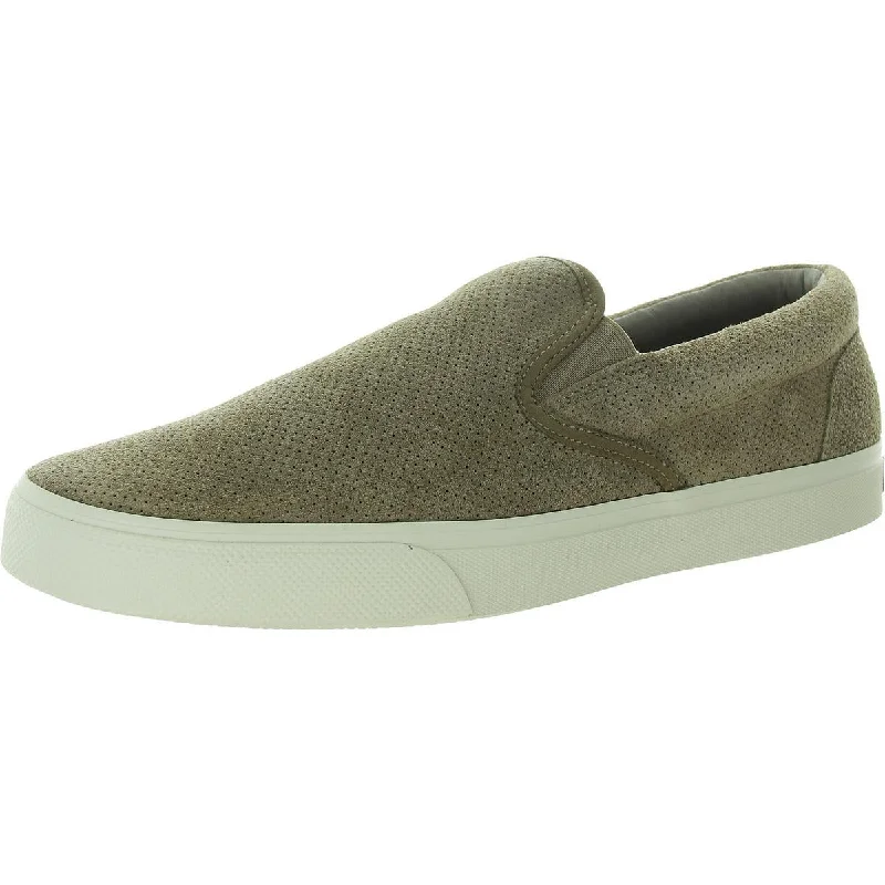 Striper Plush Wave Mens Lightweight Leather Slip-on Shoes