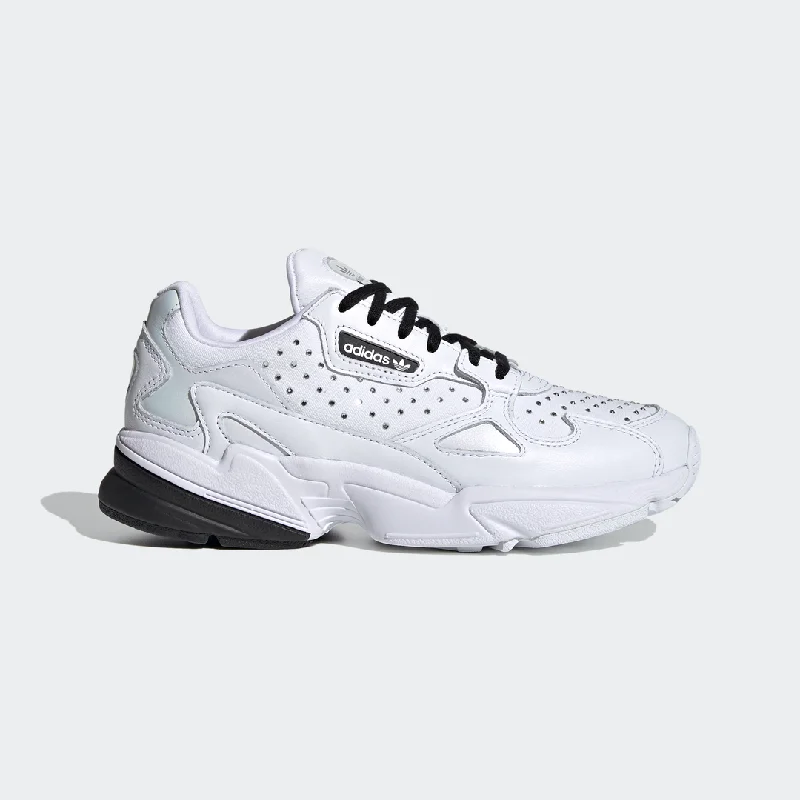 adidas Originals FALCON Shoes | White-Black | Women's