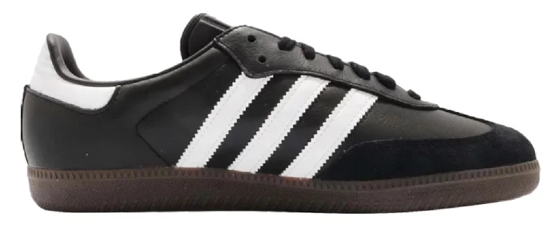 Adidas Samba Leather Black White