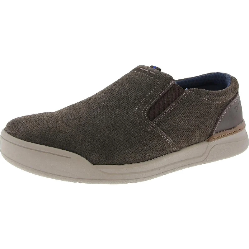 Mens Stretch Manmade Slip-on Shoes