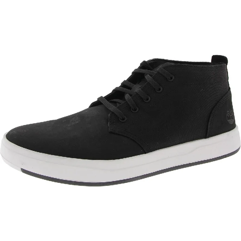 Davis Square Mens Ortholite Leather Casual and Fashion Sneakers