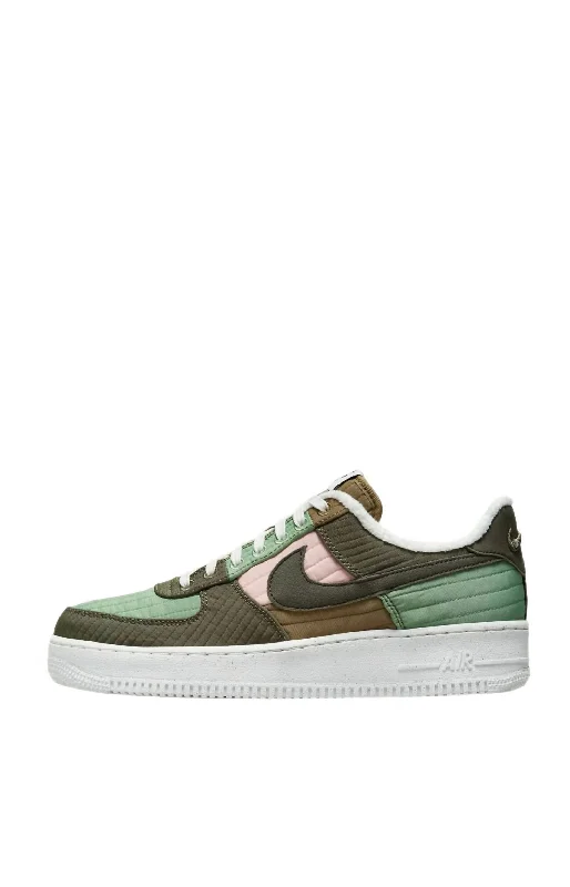 Men's Air Force 1 Low Toasty Shoes In Oil Green/sequoia/medium Olive