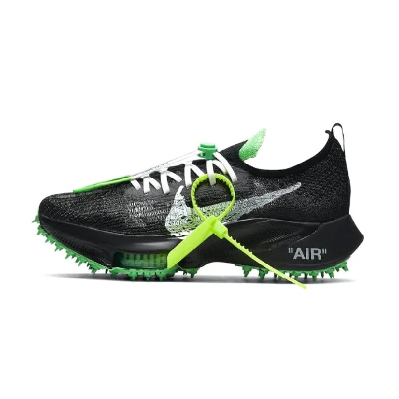 OFF WHITE ZOOM TEMPO NEXT % BLACK GREEN