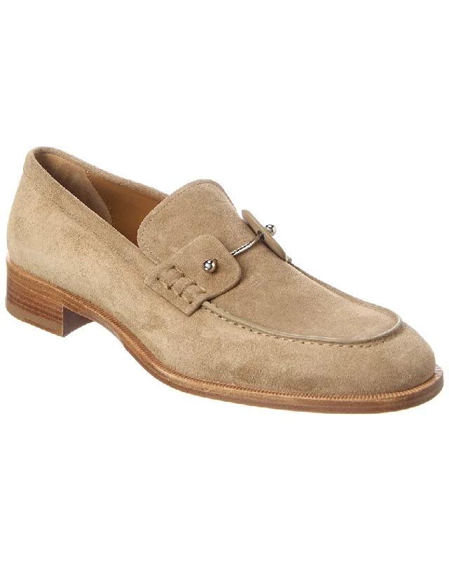 Christian Louboutin Chambelimoc Suede Loafer