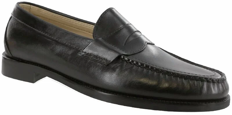 Men's Penny 40 Slip On Loafer - Slim Width In Black