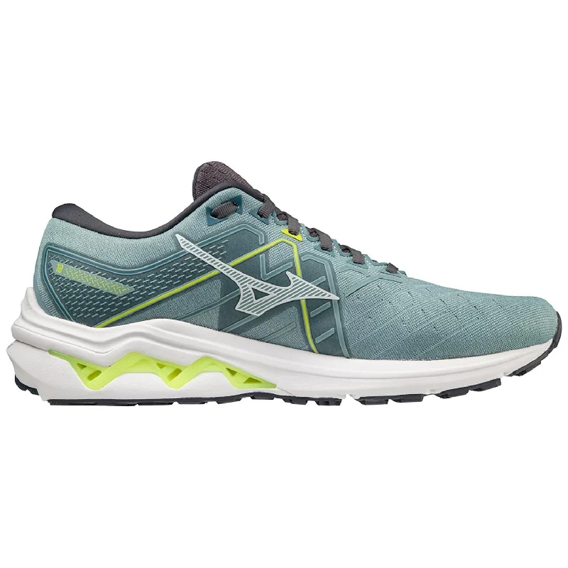 Men's Wave Inspire 18 Running Shoes In Smoke Blue/white