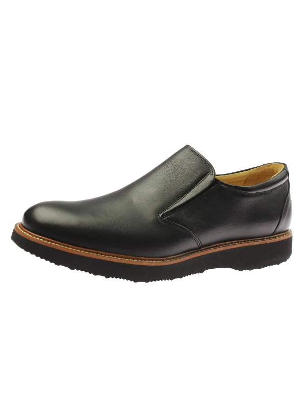 Frequent Traveler Mens Leather Slip On Loafers