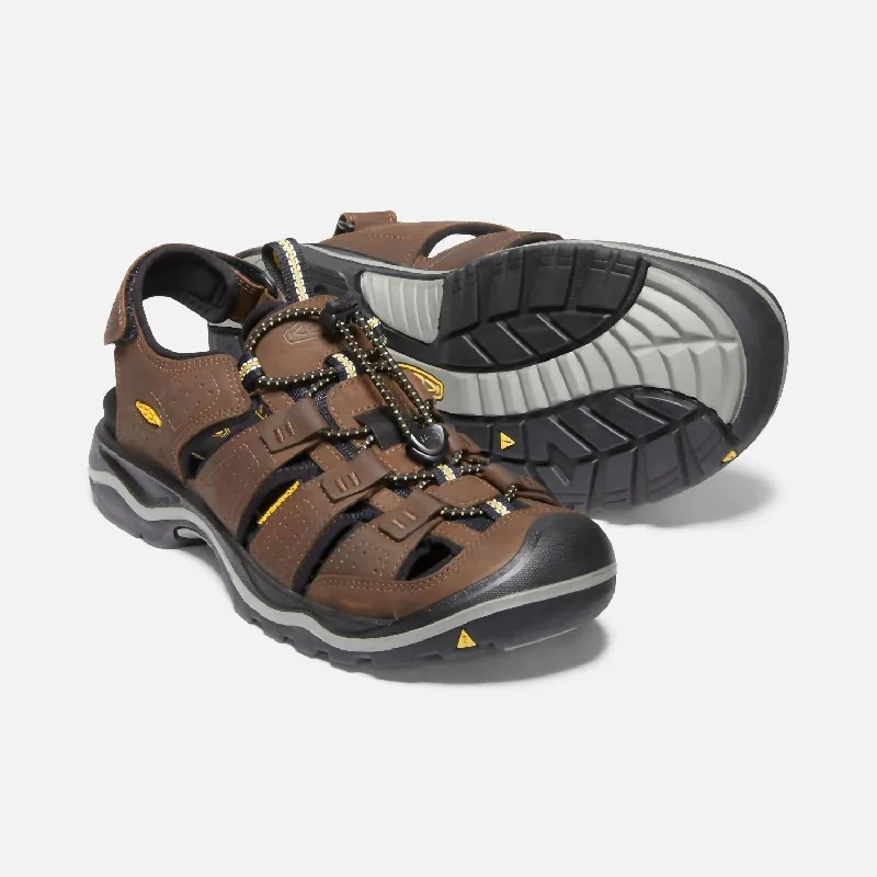 Men's Rialto Fisherman Sandal In Bison