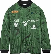 Nike x Off-White Allover Print Jersey Kelly Green