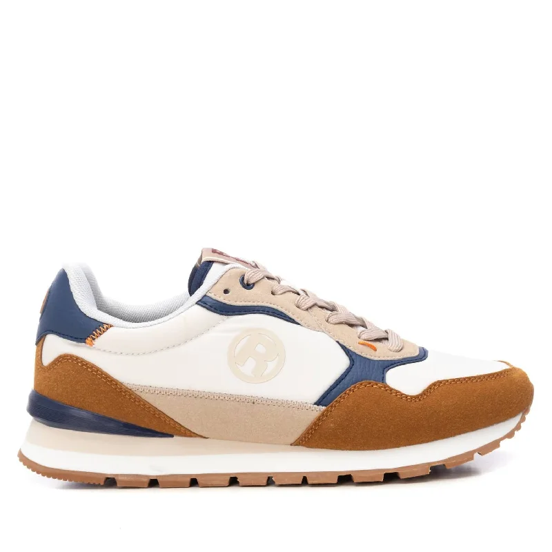 Men's Casual Sneakers In Light Brown