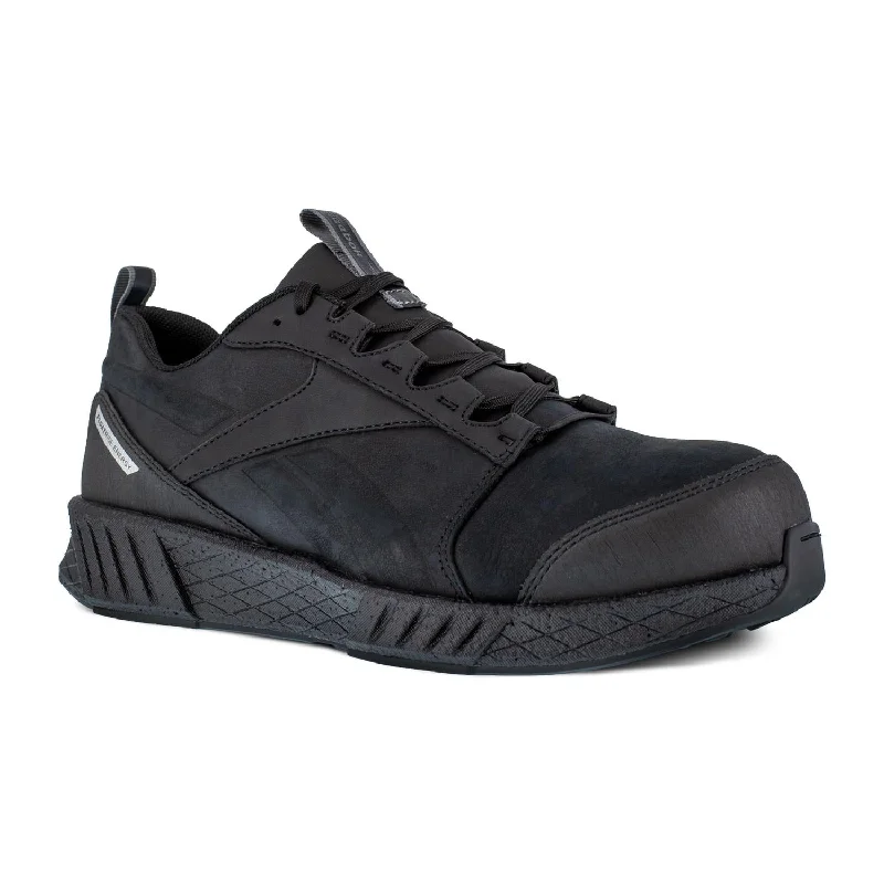 Men's Fusion Formidable Work Shoes - Wide Width In Black