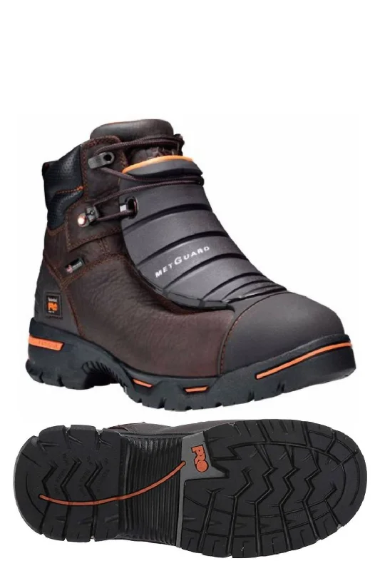 Men's Endurace Met Guard Work Boot - Medium Width In Brown