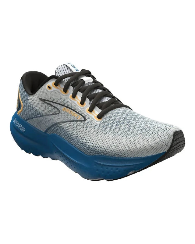 Men's Glycerin 21 Shoes In White/sapphire/orange