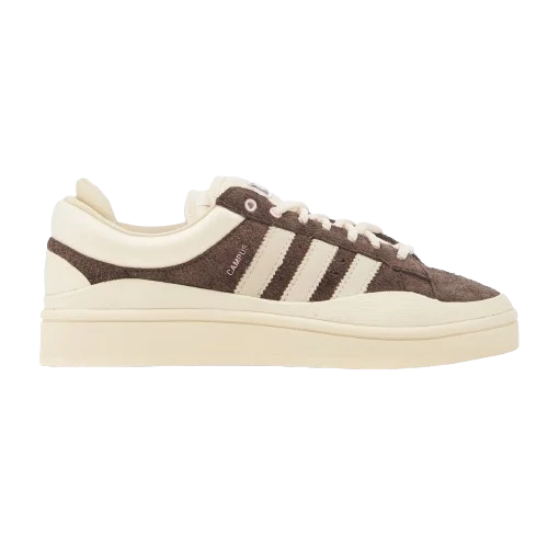 Adidas Men's Campus Bad Bunny Shoes - Deep Brown / Chalk / Pink