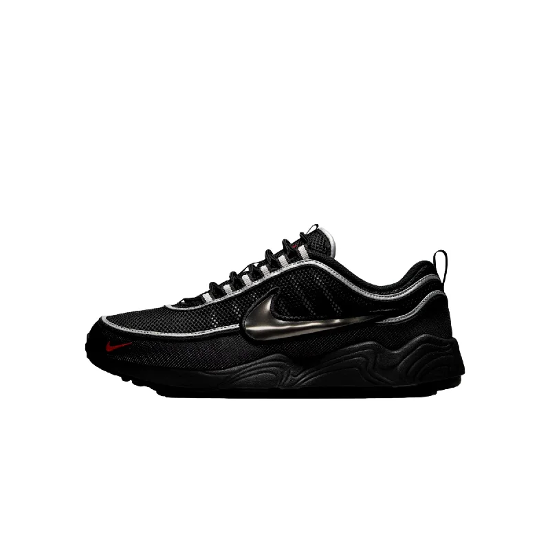 Nike Air Zoom Spiridon SP Black/Black/Metallic Silver-Red  HF9117-002 Men's