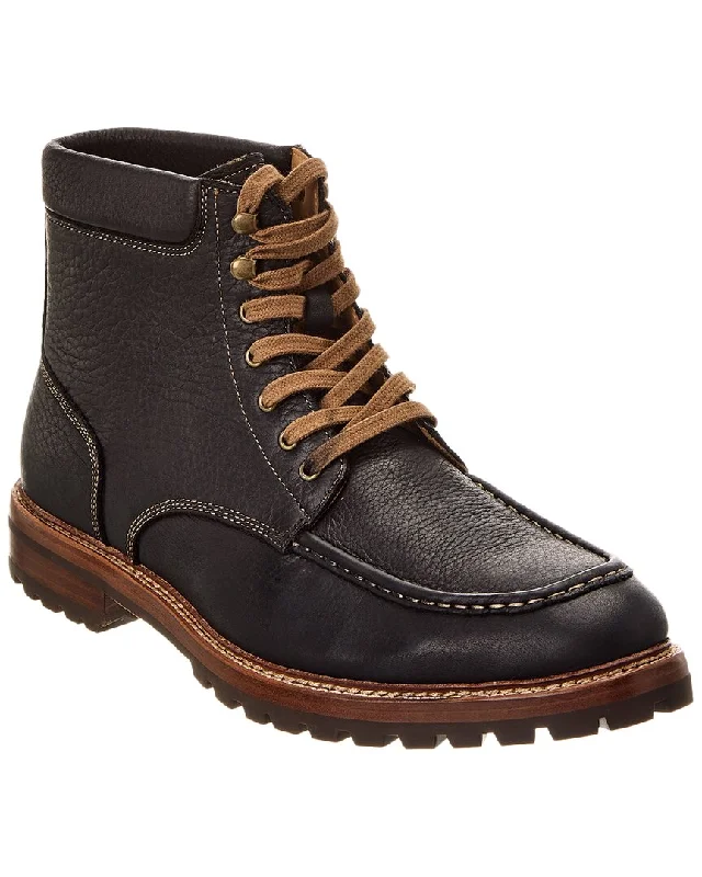 Curatore Apron Toe Leather Boot