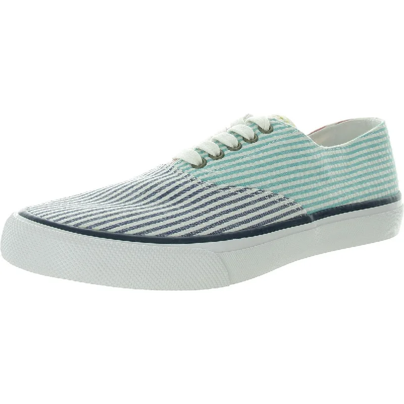 Cloud CVO Seersucker Mens Striped Knit Casual And Fashion Sneakers