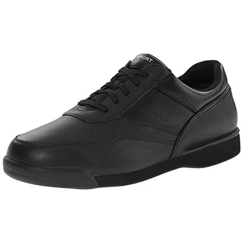 M7100 ProWalker Mens Perforated Leather Walking Shoes