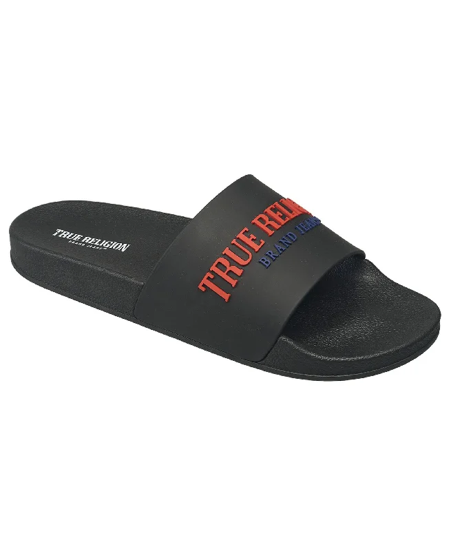 True Religion Men's Weezy Slides