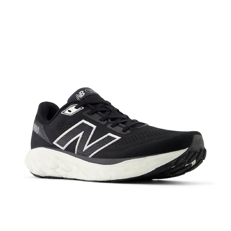 Men's Fresh Foam Running Shoes In Black/white