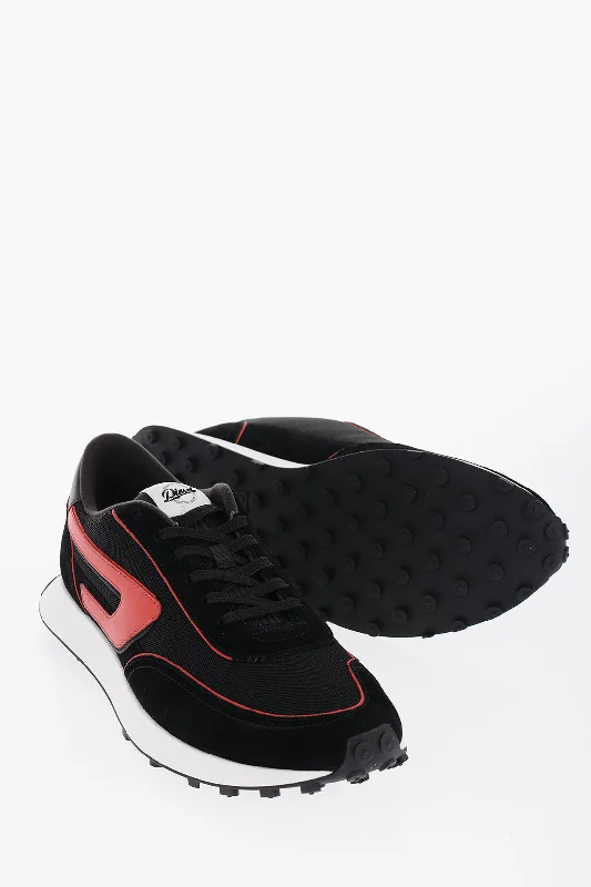 Diesel Logoed S-Racer Sneakers With Contrasting Trims