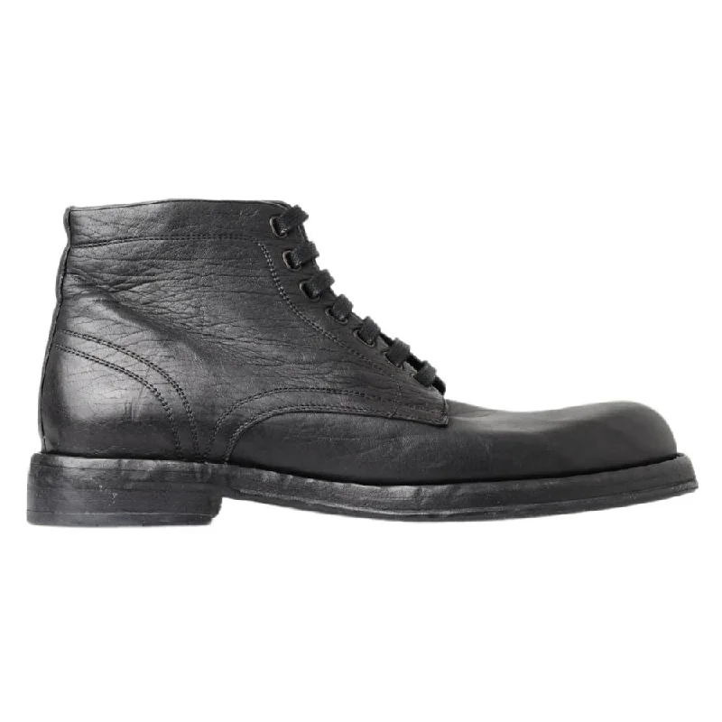 Dolce & Gabbana Horse Leather Men's Boot