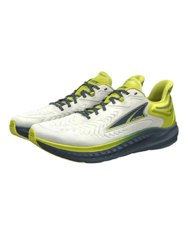 Men's Torin 7 Shoes In 340 Lime/blue