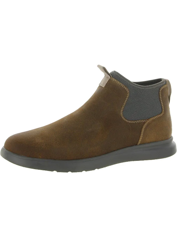 The Chill Chelsea Mens Suede Pull On Chelsea Boots