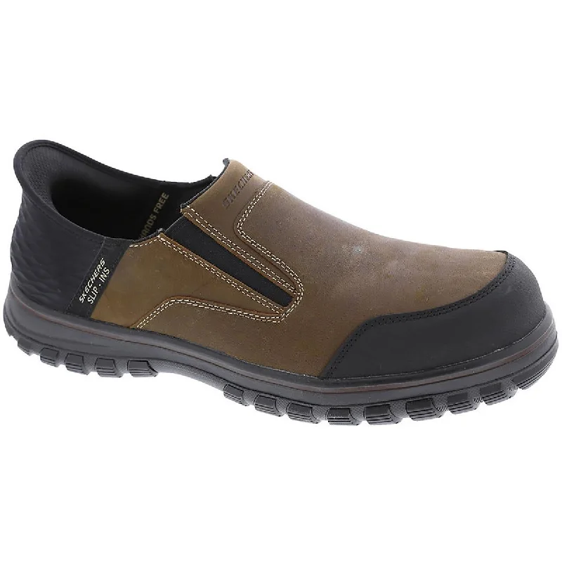 Mens Composite Toe Suede Work & Safety Shoes