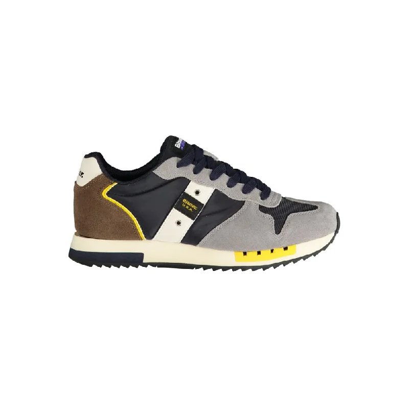 Blauer  Polyester Men's Sneaker