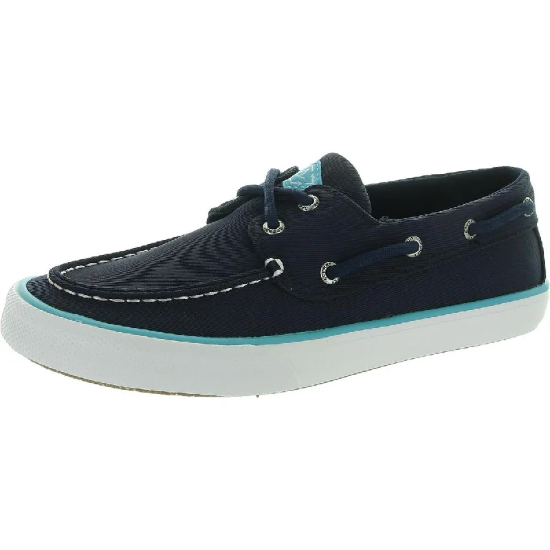 Bahama Seacycled Mens Padded Insole Canvas Boat Shoes