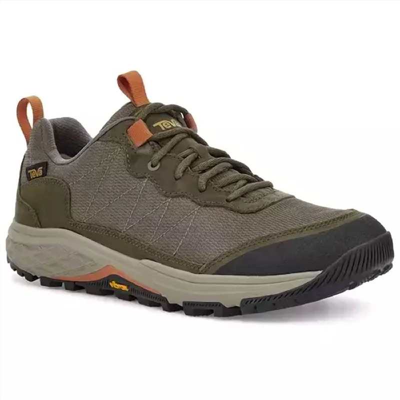 Men's Ridgeview Low Hiking Shoes In Dark Olive