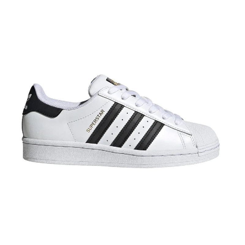 Adidas Boy's Superstar J White/Black